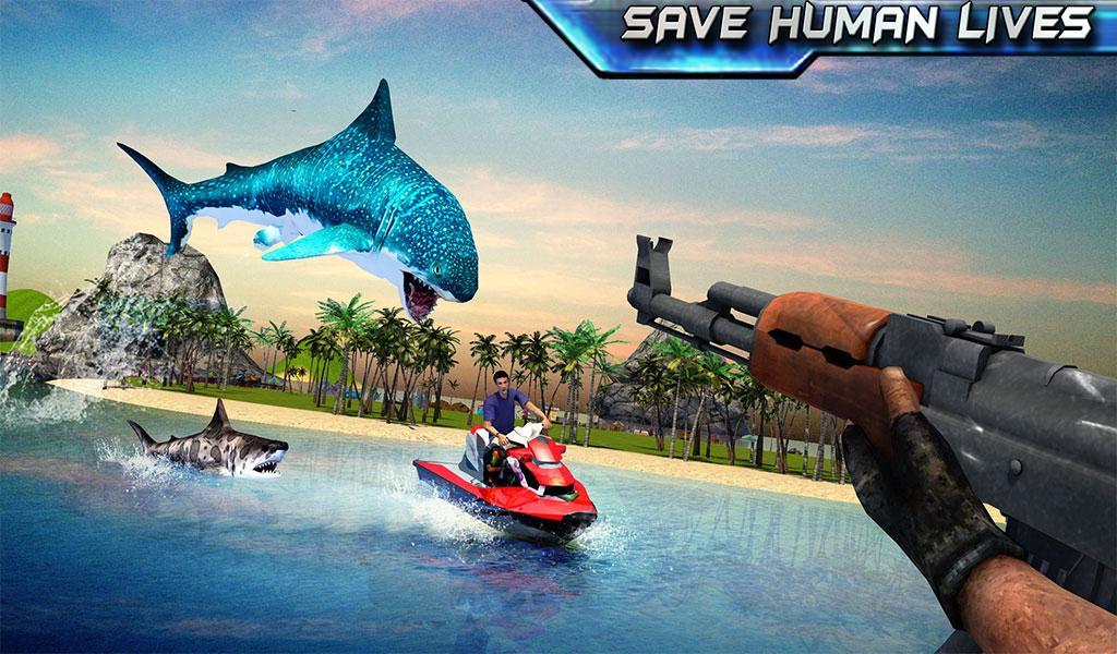 Shark Sniping 2016 Game Screenshot