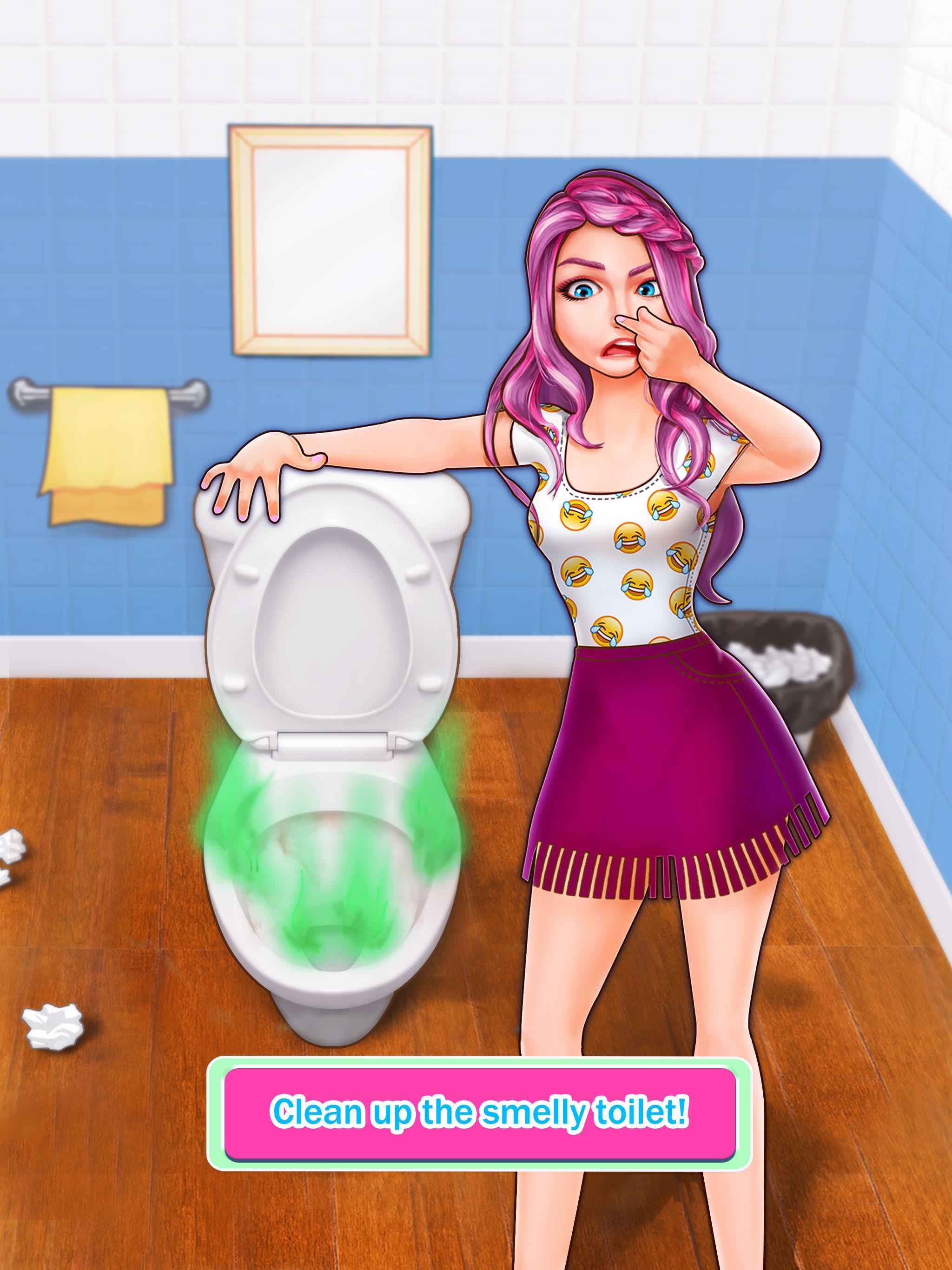 Siblings War - Cleaning Day Game Screenshot