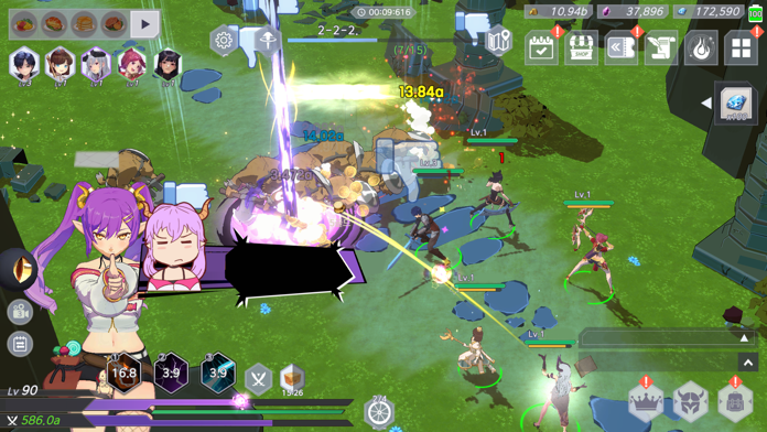 Idle Dragon Princess : AFK RPG Game Screenshot