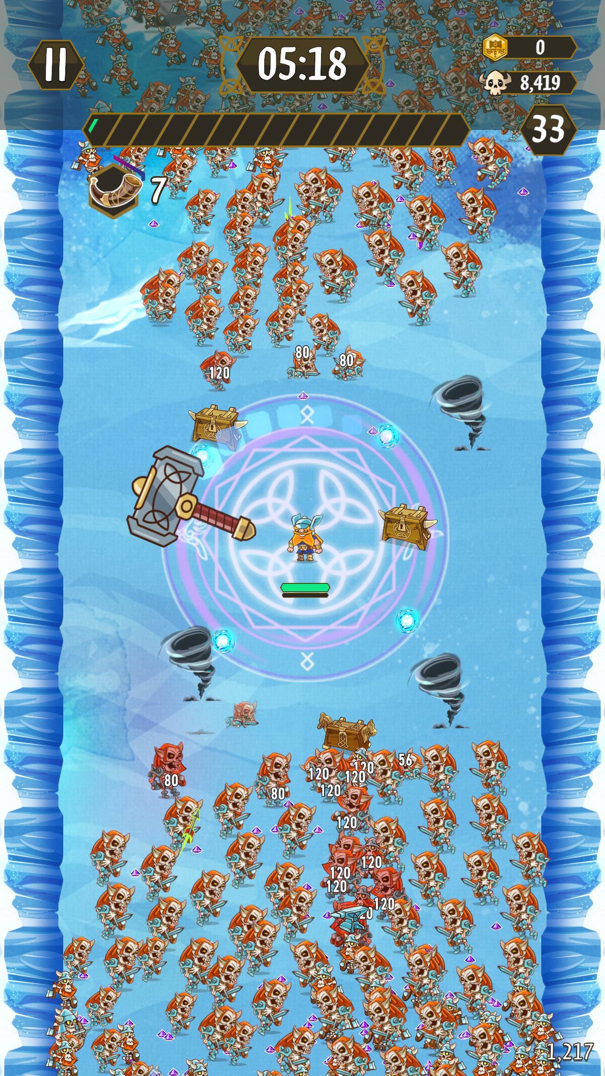 Viking Raider: Hordes from Hel ゲームのスクリーンショット