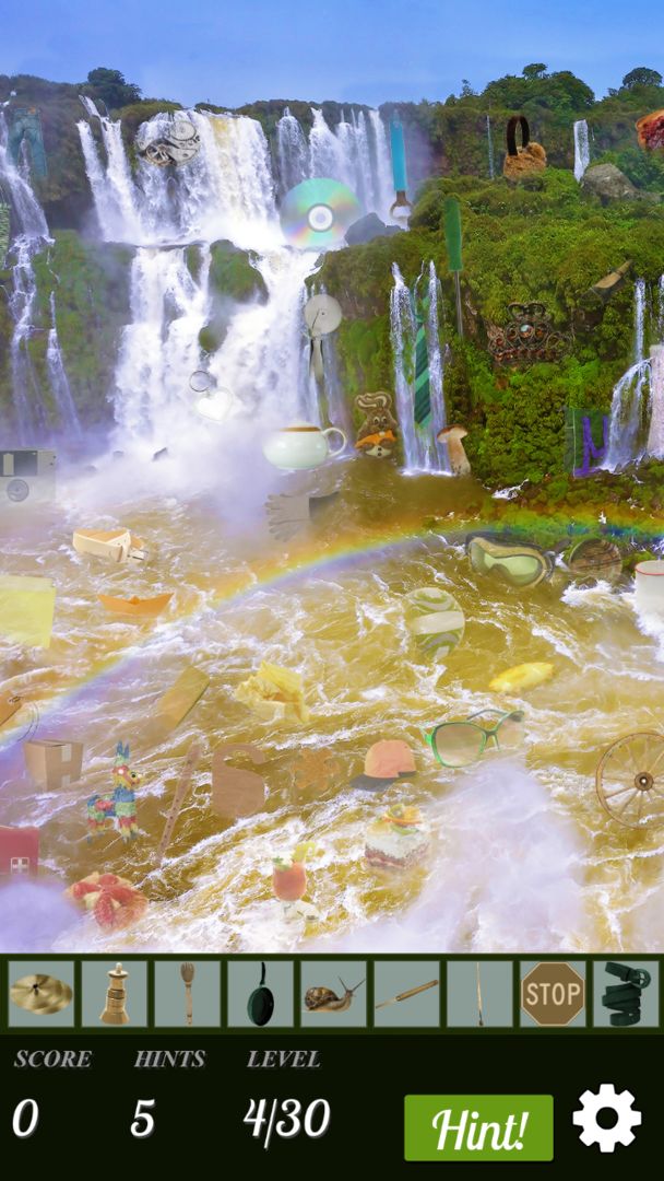 Screenshot of Hidden Object - Wondrous Waterfalls 🌊