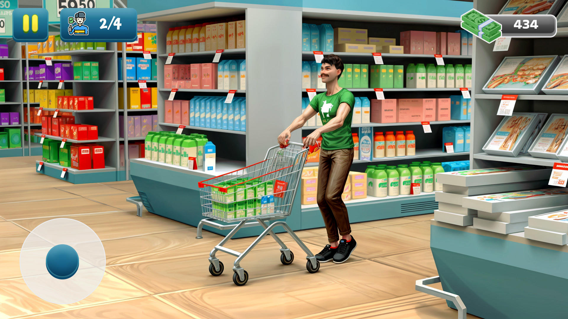 Supermarket 3D Store Simulator Game Screenshot