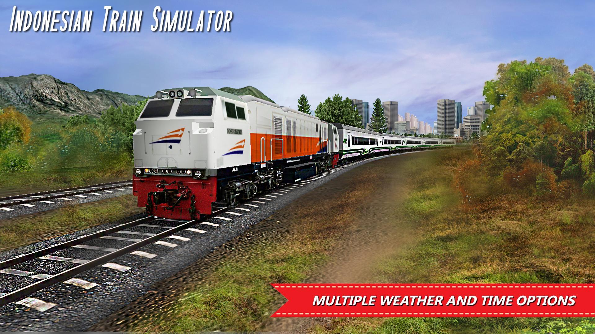Indonesian Train Sim: Game Game Screenshot