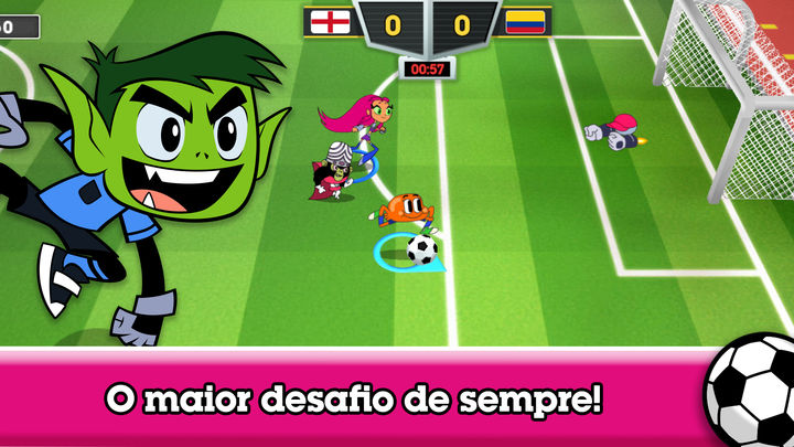 Liga Toon Jogo Futebol versão móvel andróide iOS apk baixar