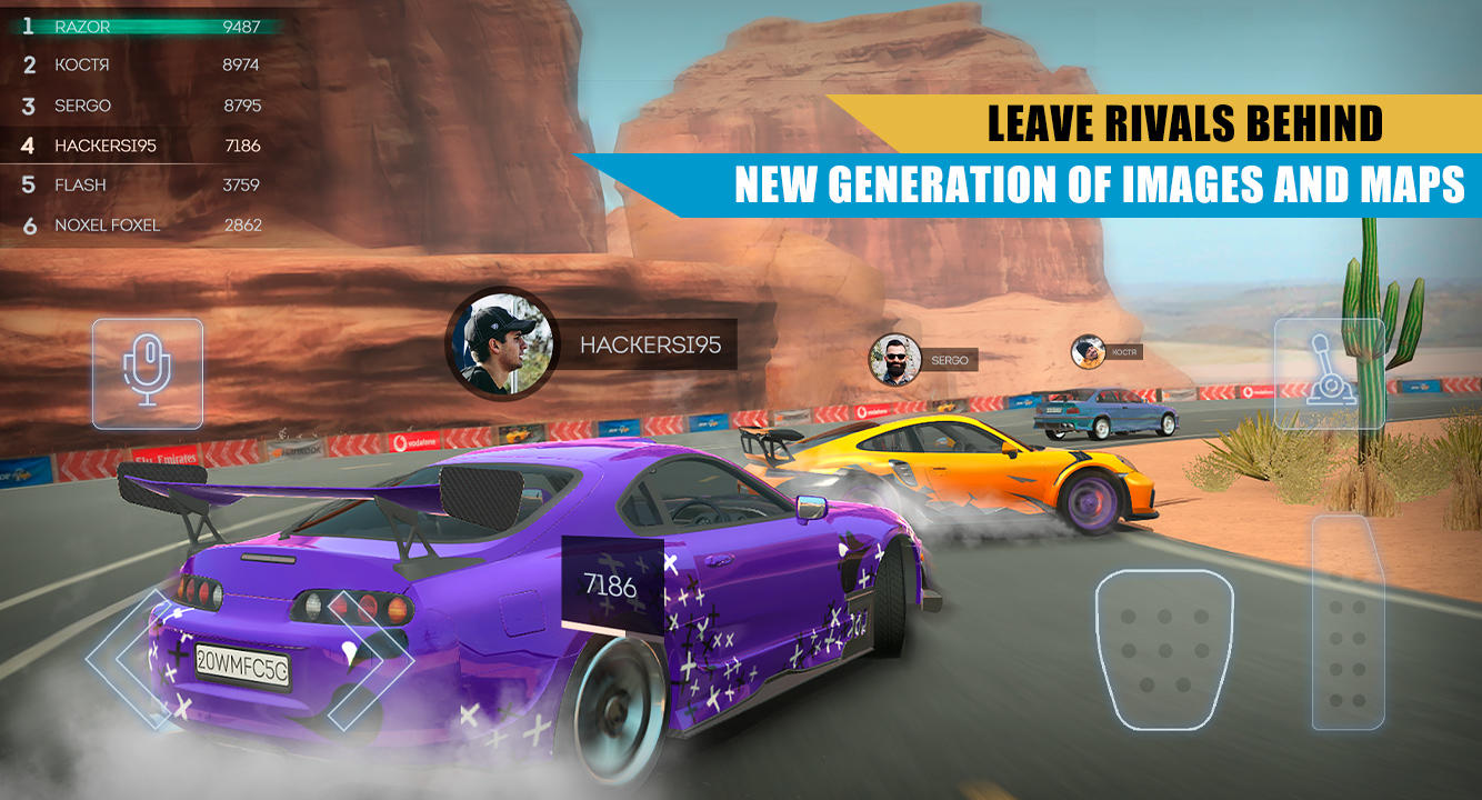 Screenshot 2 of Flame Rocking cargame 