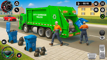 Garbage Truck Driver Simulator Game Screenshot