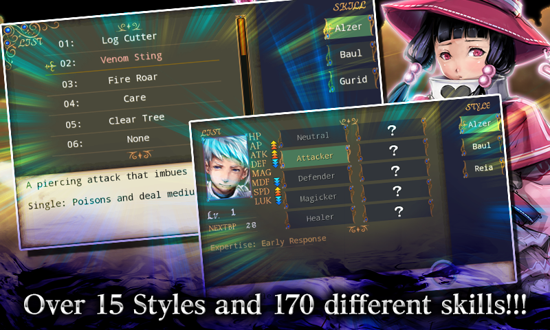 RPG Dark Seven Game Screenshot