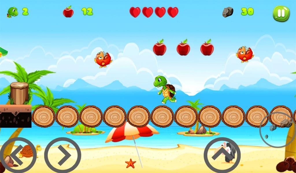 Turtle Adventure World Game Screenshot