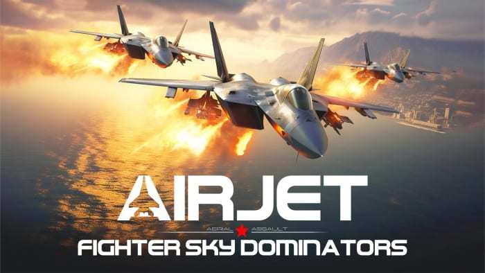 Banner of AirJet Fighter Sky Dominators: Aerial Assault 