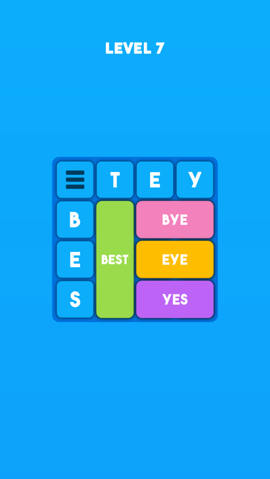 Cross Letters! Game Screenshot