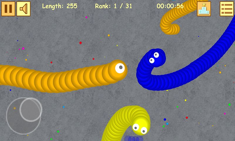 Snake Worm Zone - Crawl 2020 게임 스크린 샷