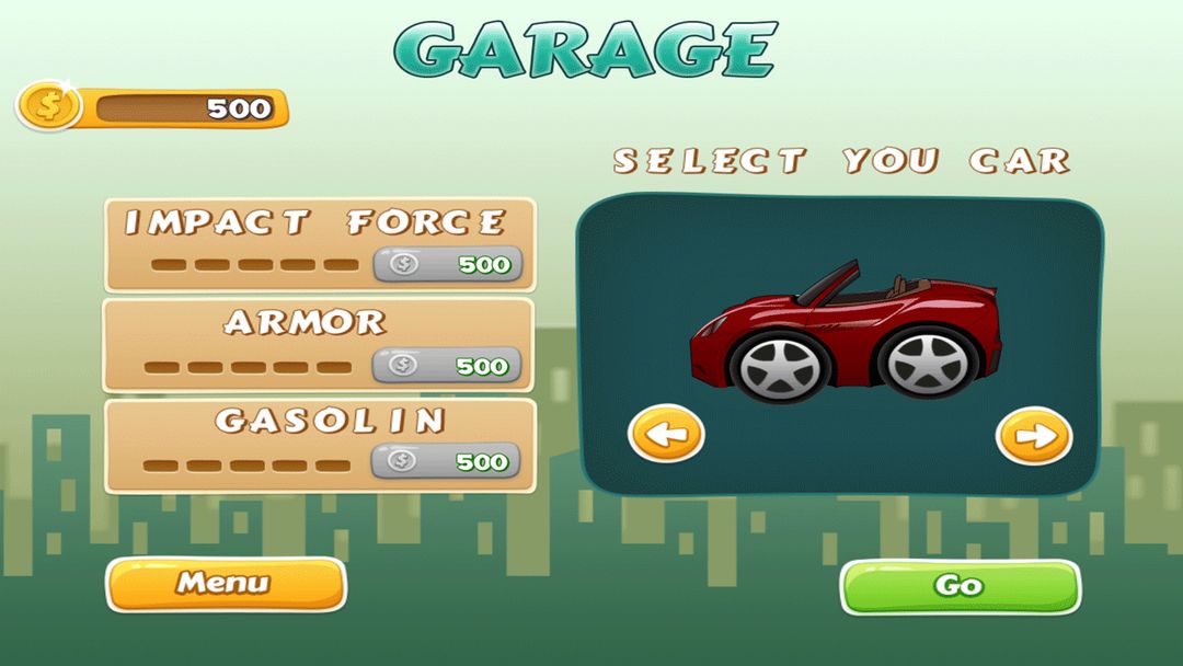 Screenshot of Crazy Parking - Arcade Game!