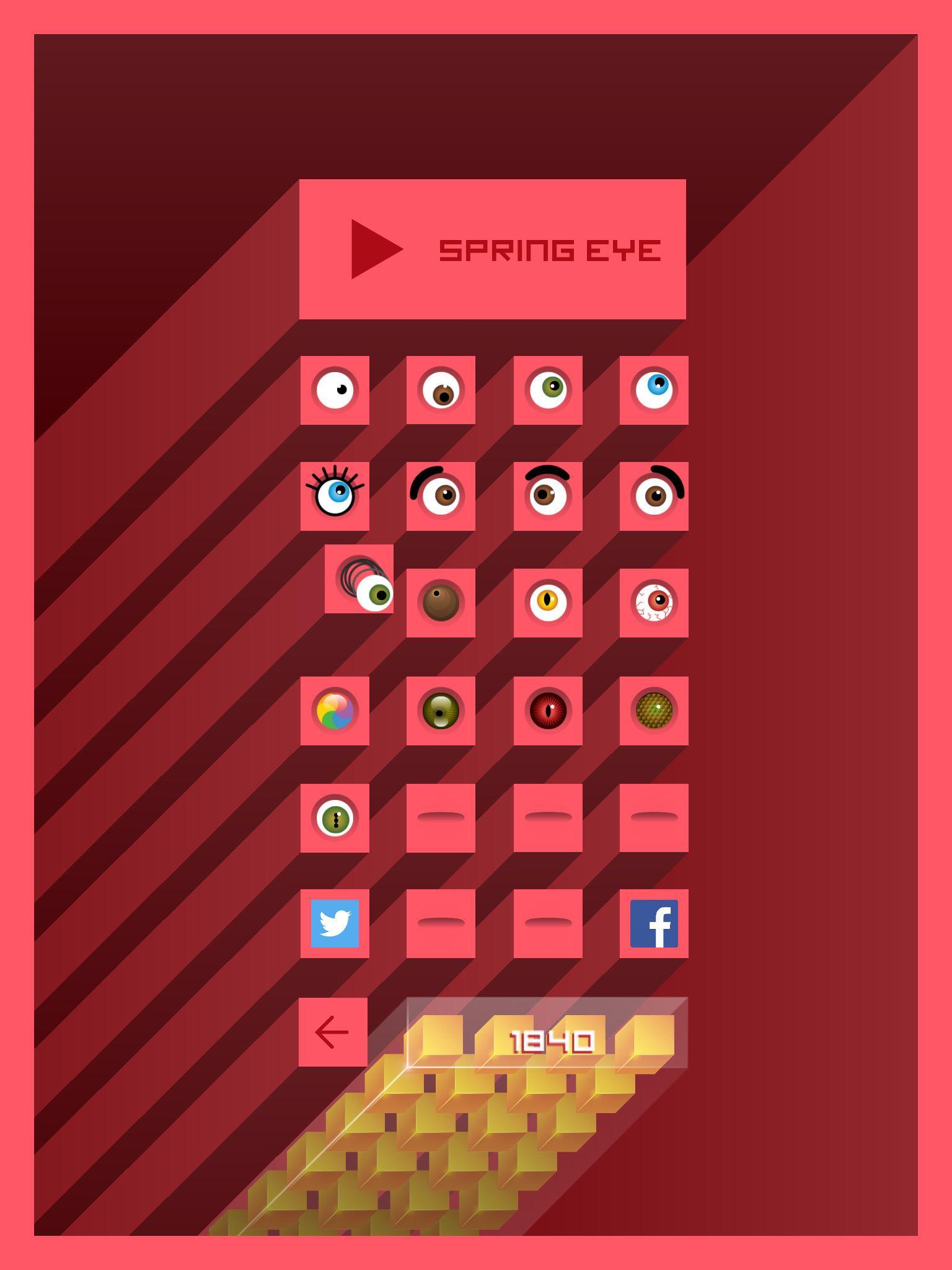 Eyes Cube Game Screenshot