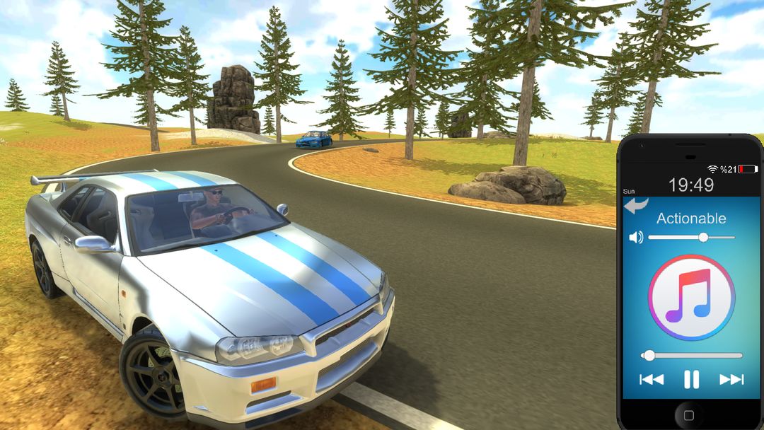 Screenshot of Skyline Drift Simulator 2