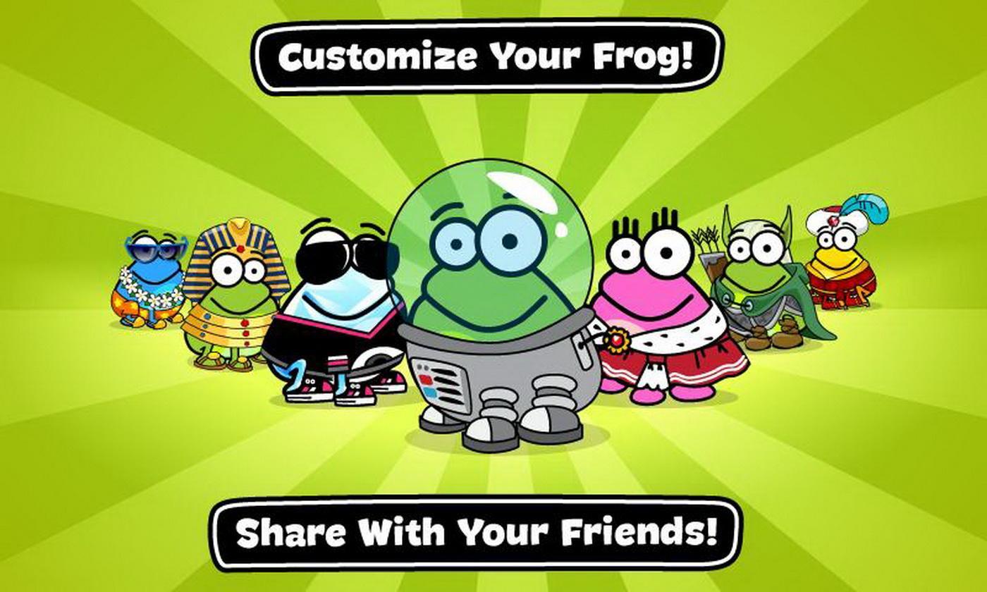 Screenshot of Tap the Frog: Doodle