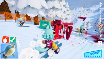 Gumball's Downhill Racing Game Screenshot
