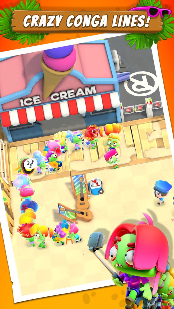 Zombie Beach Party screenshot game