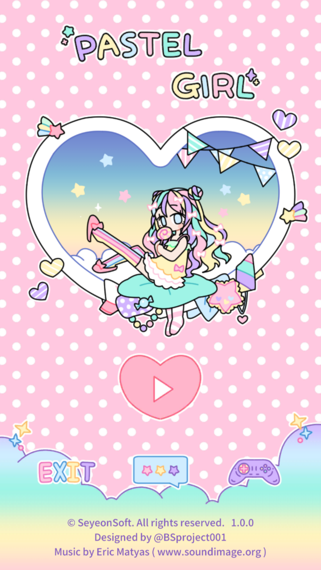 Pastel Girl : Dress Up Game Game Screenshot
