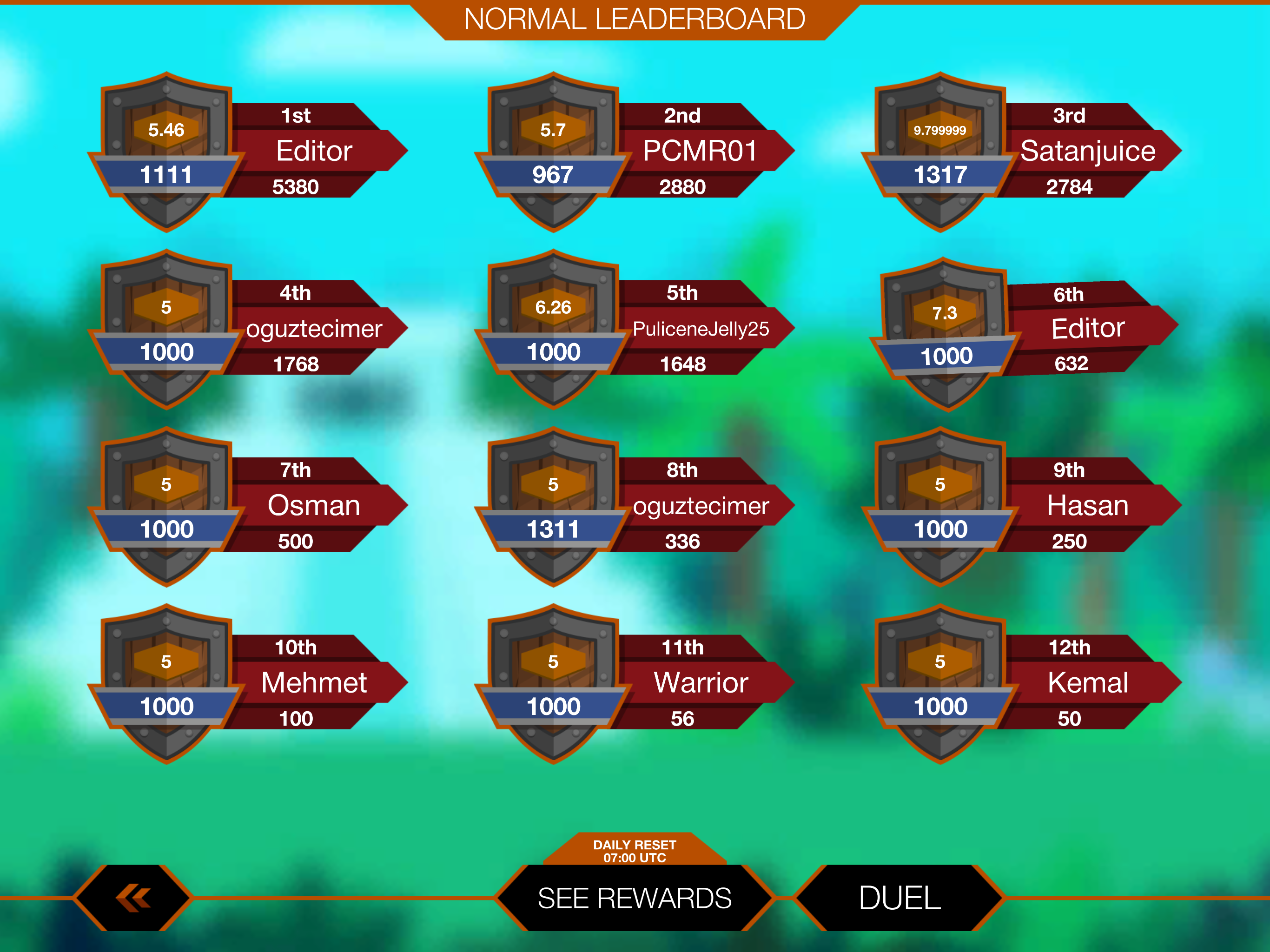 Captura de Tela do Jogo Stick Fight 2