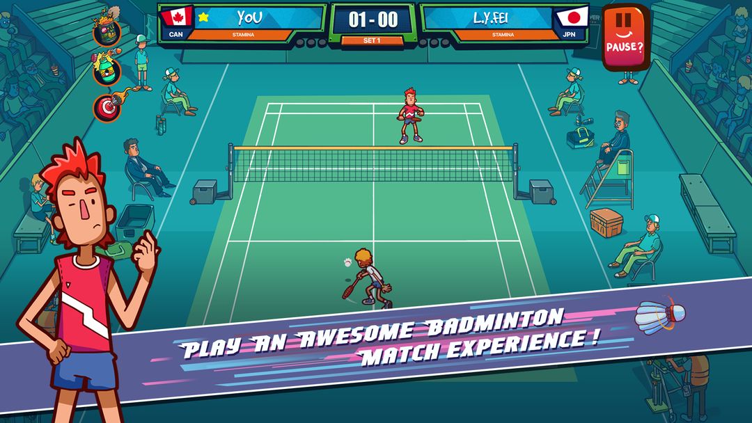 Super Stick Badminton (Unreleased)遊戲截圖