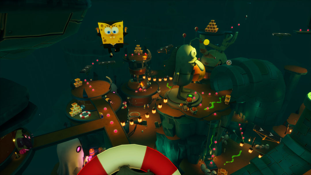 SpongeBob SquarePants: The Cosmic Shake screenshot game