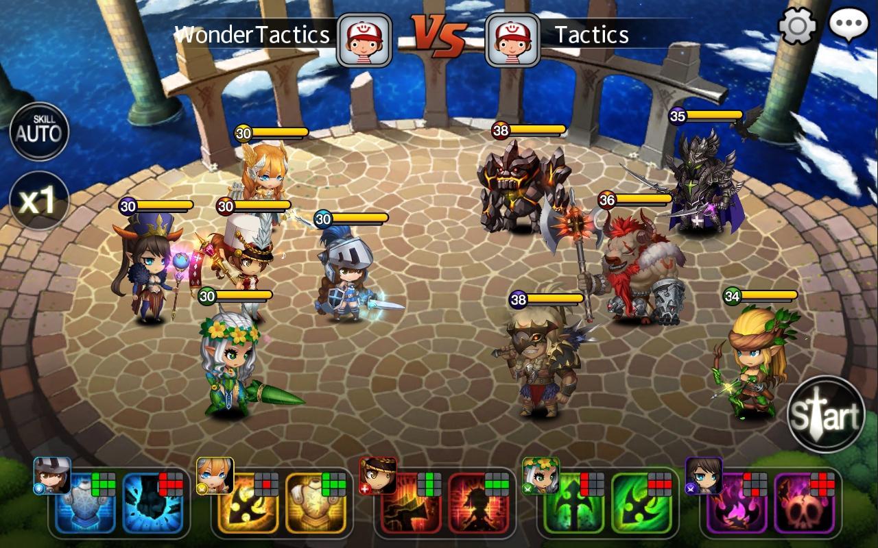 Wonder Tactics Game Screenshot