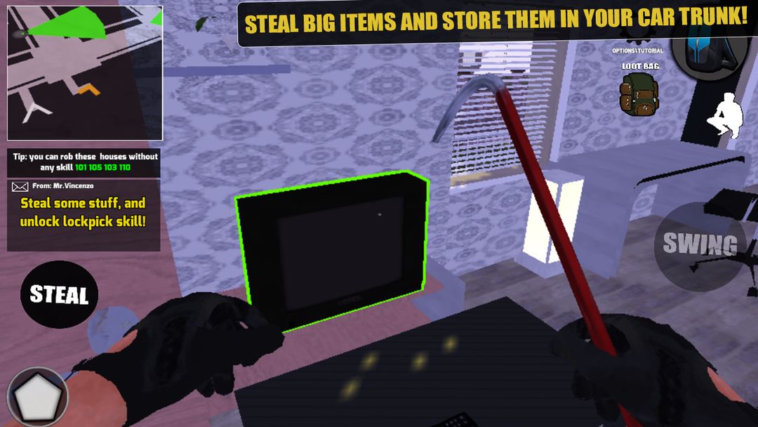 Screenshot of Steal 'N Loot