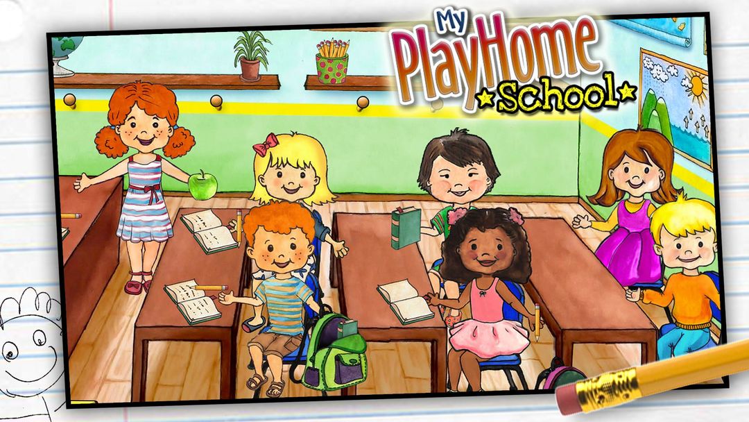 My PlayHome School 게임 스크린 샷