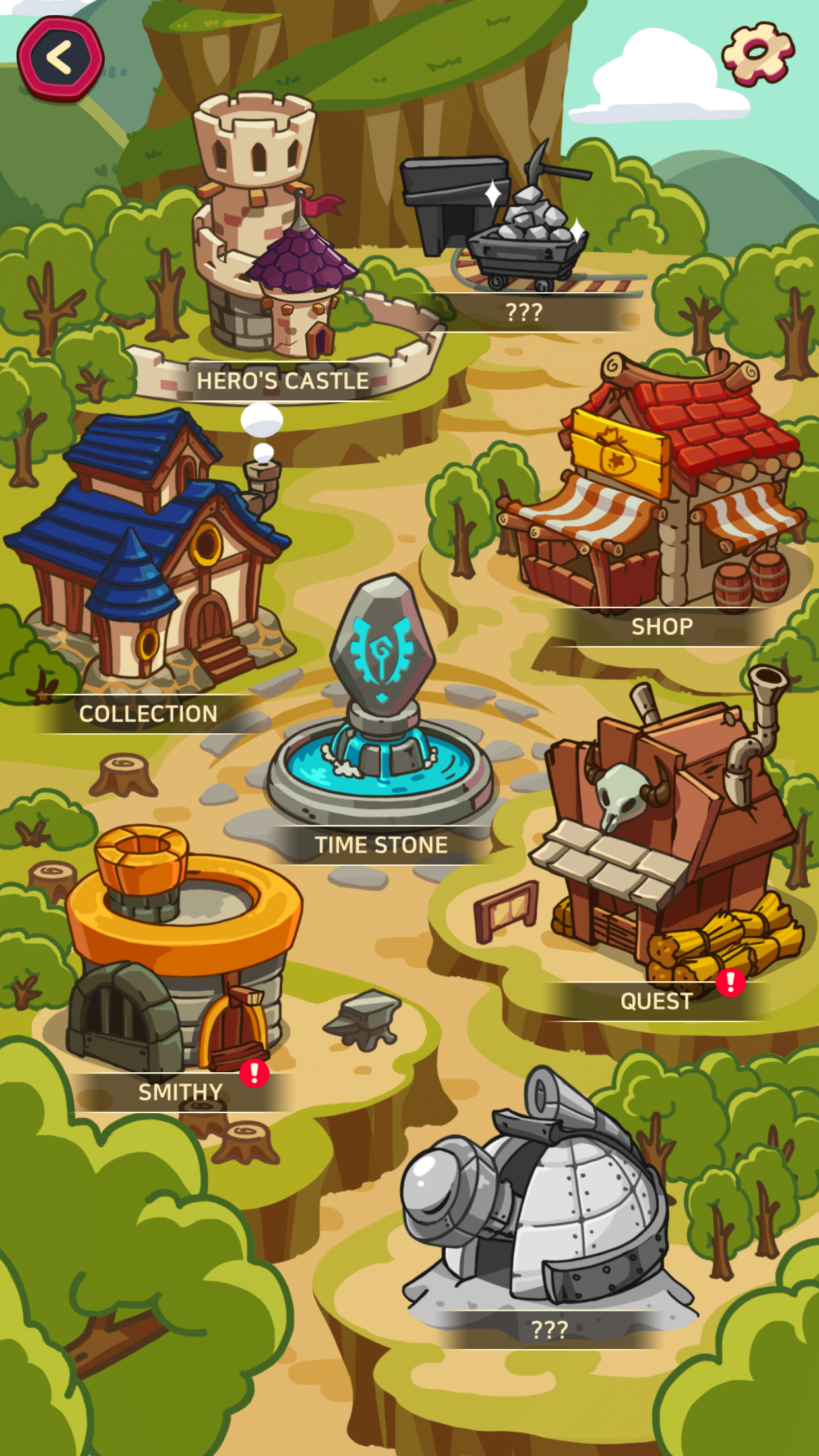 Merge Battle Heroes Game Screenshot