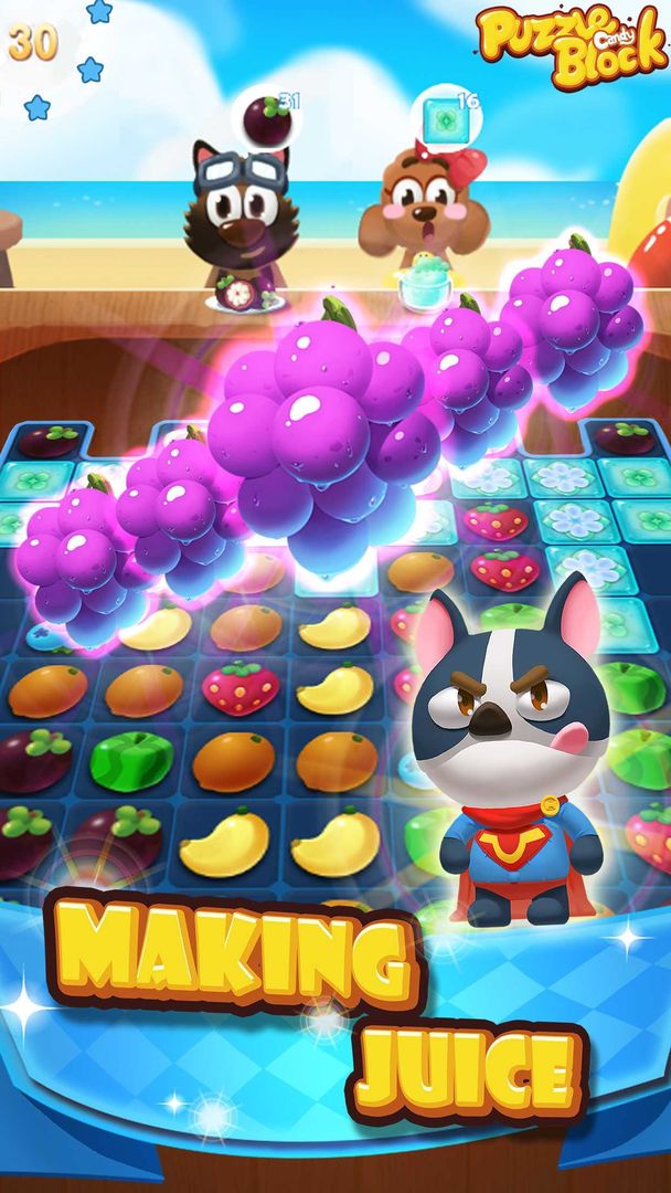 Screenshot of Puzzle Candy Block