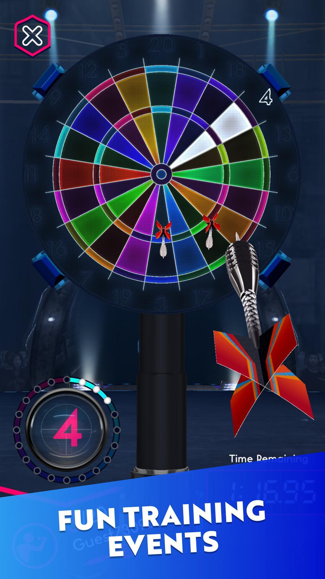 Darts of Fury Game Screenshot