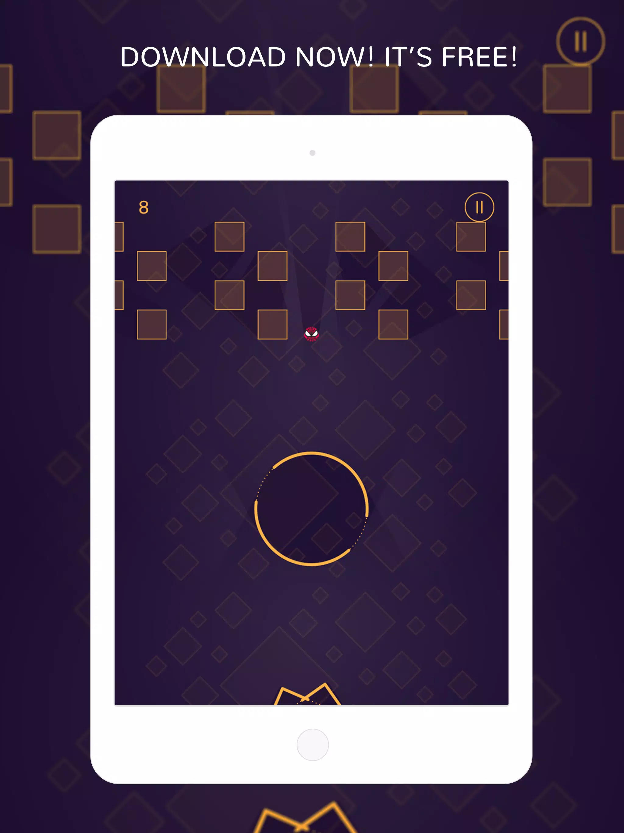 Fall Down Challenge Game Screenshot