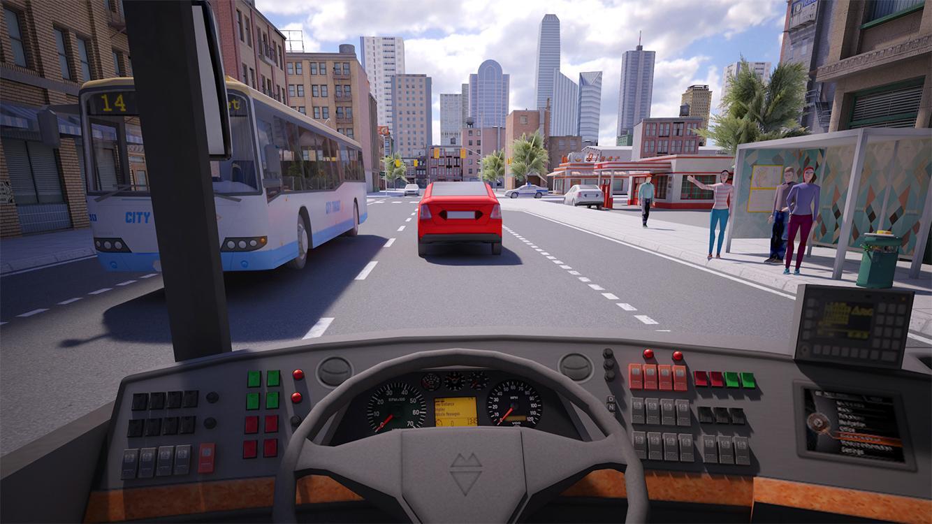 Bus Simulator PRO 2016 Game Screenshot