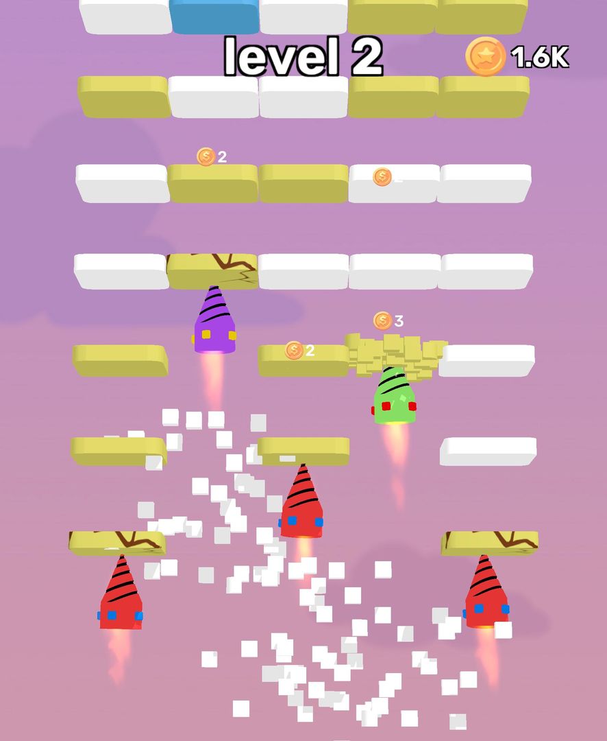 Merge Rocket screenshot game