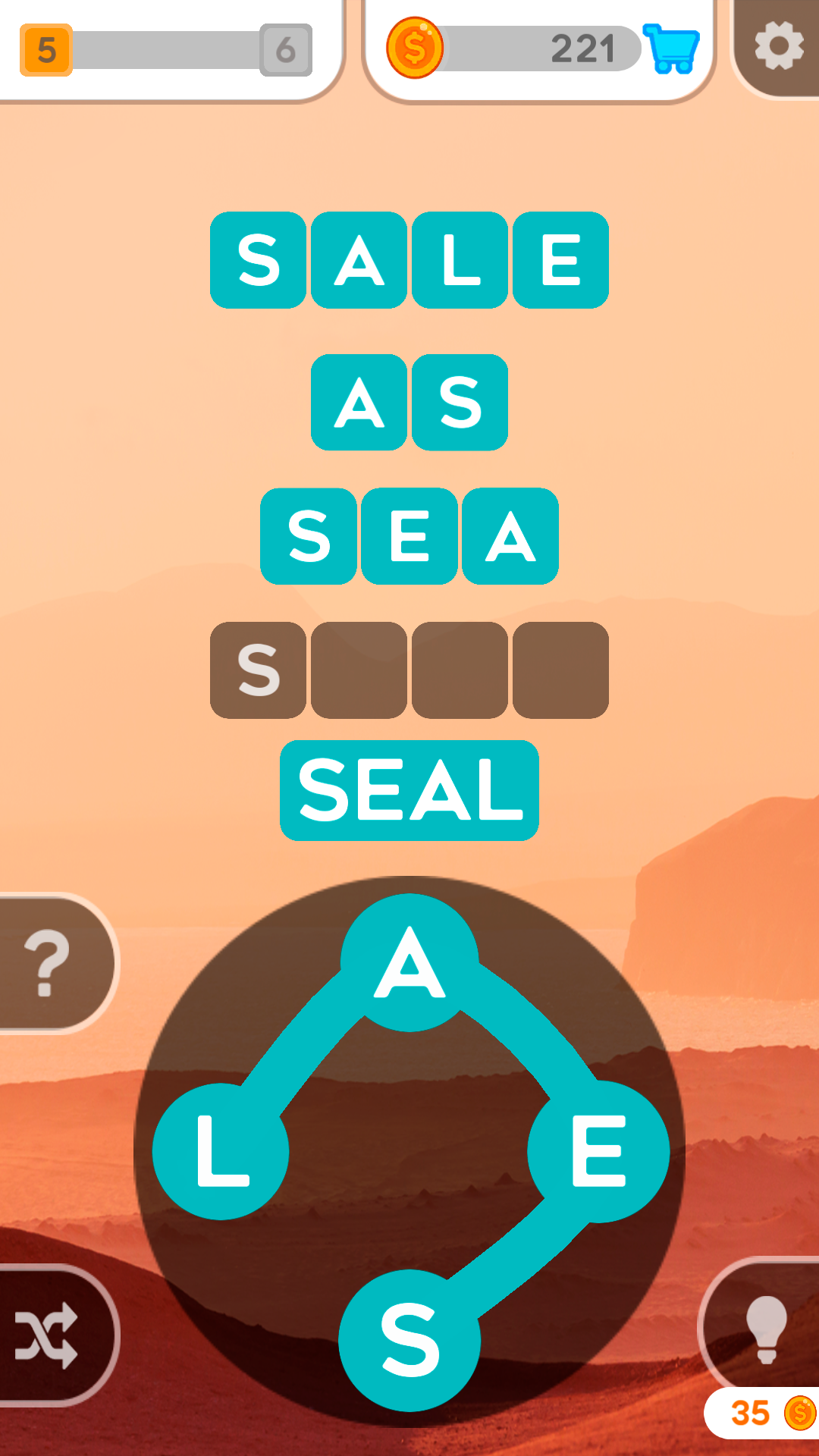 Word Game - Offline Games Game Screenshot