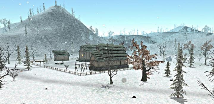 Banner of Survival Game Winter Island 