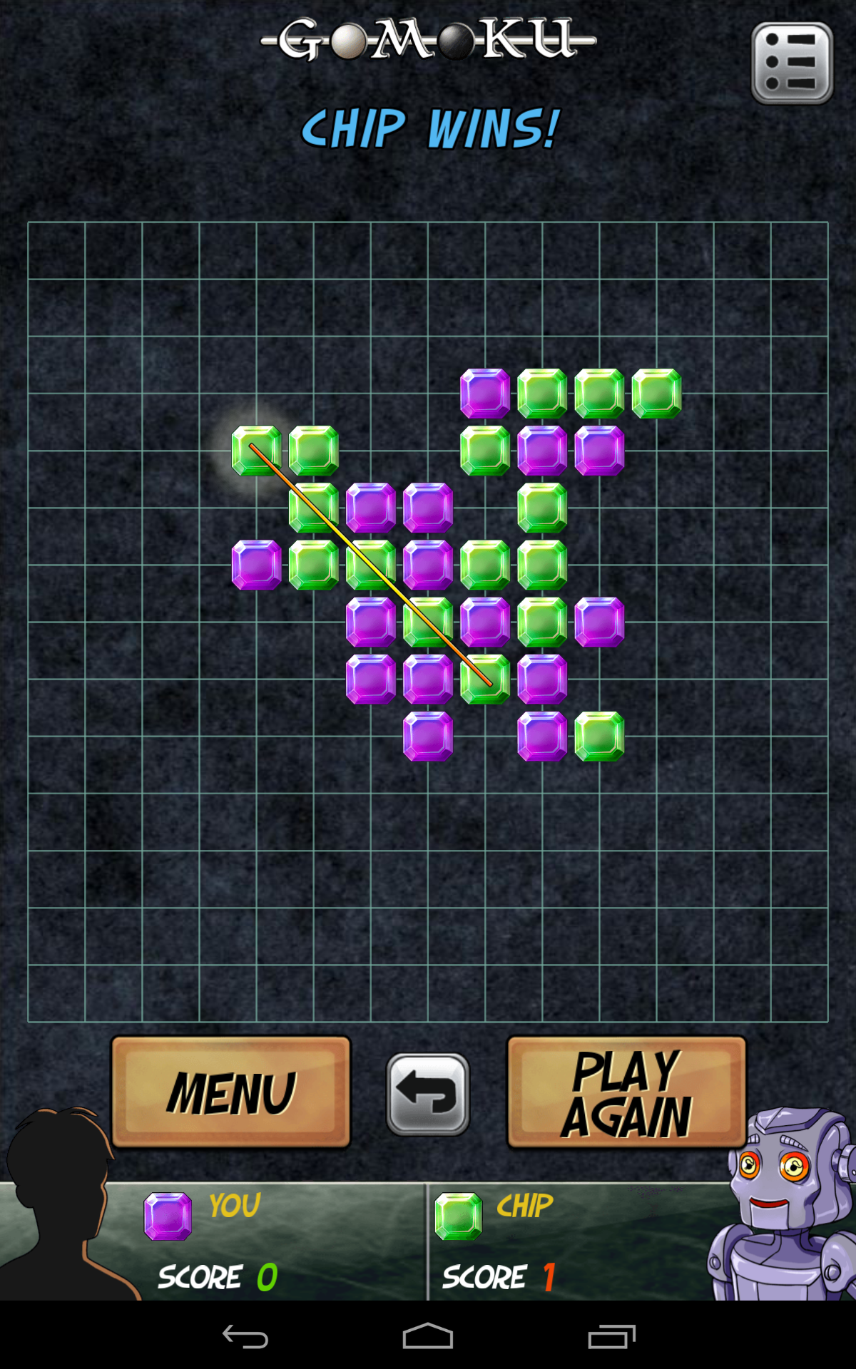 Gomoku Pro Game Screenshot
