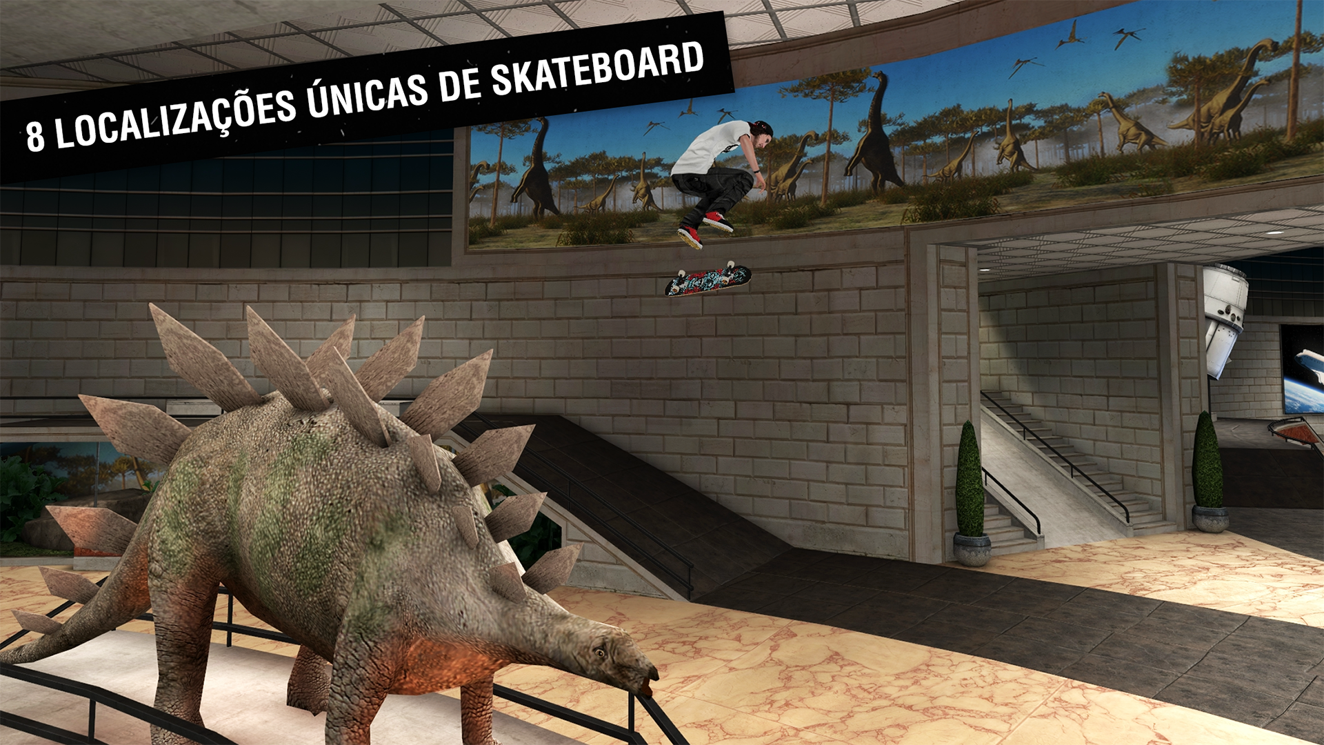 Captura de Tela do Jogo Skateboard Party 3 Pro