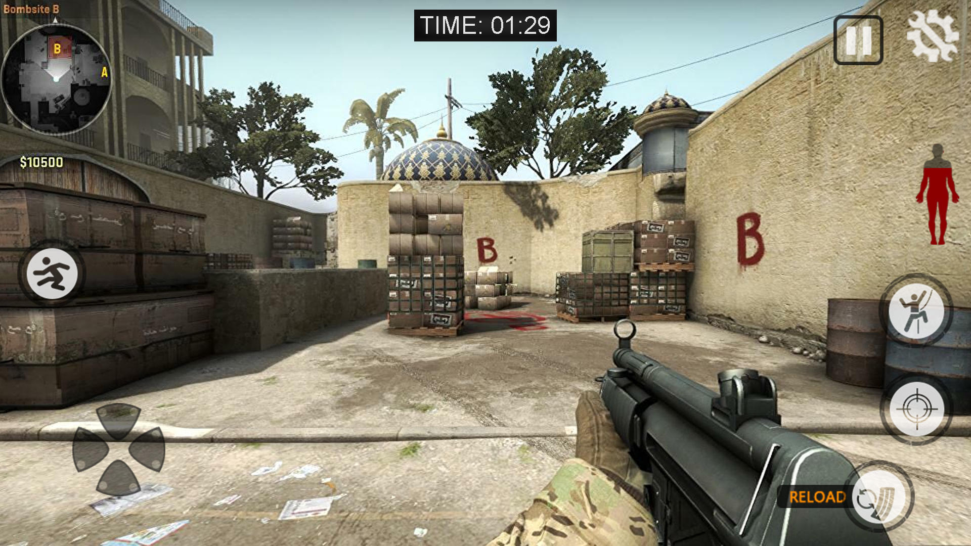 Screenshot 1 of Gun Shooting Games : FPS Games 1.0.1