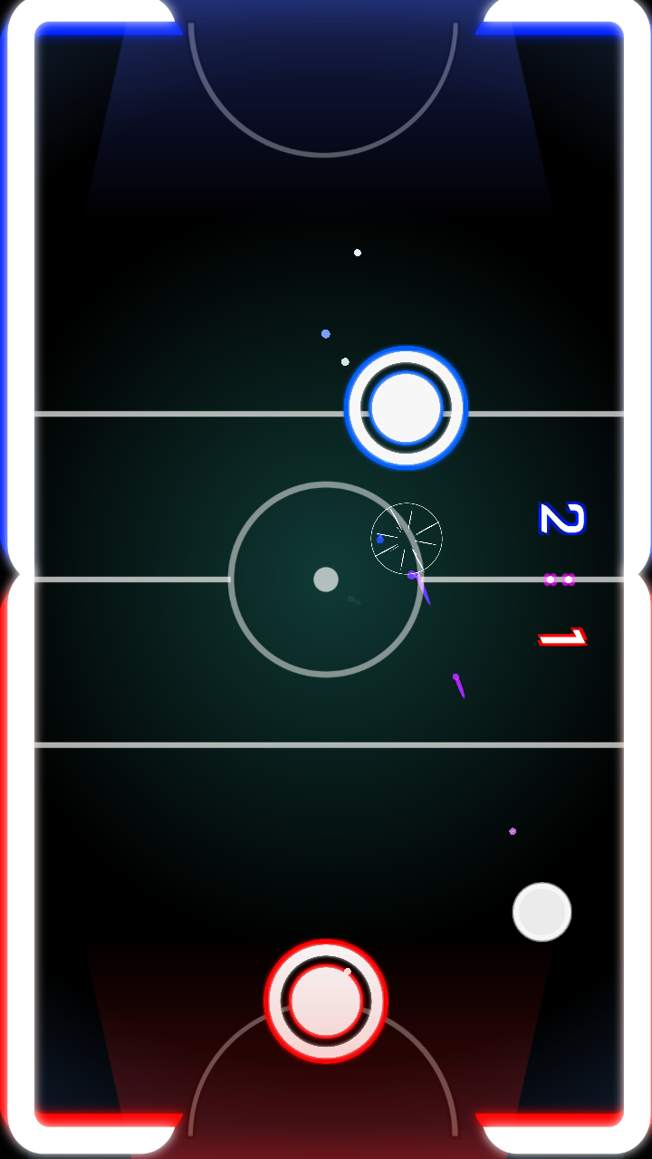 Glow Hockey - Glockey screenshot game