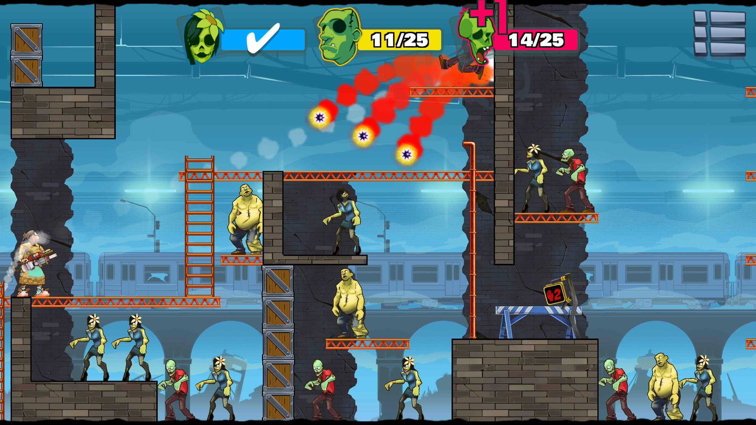 Stupid Zombies 3 ภาพหน้าจอเกม