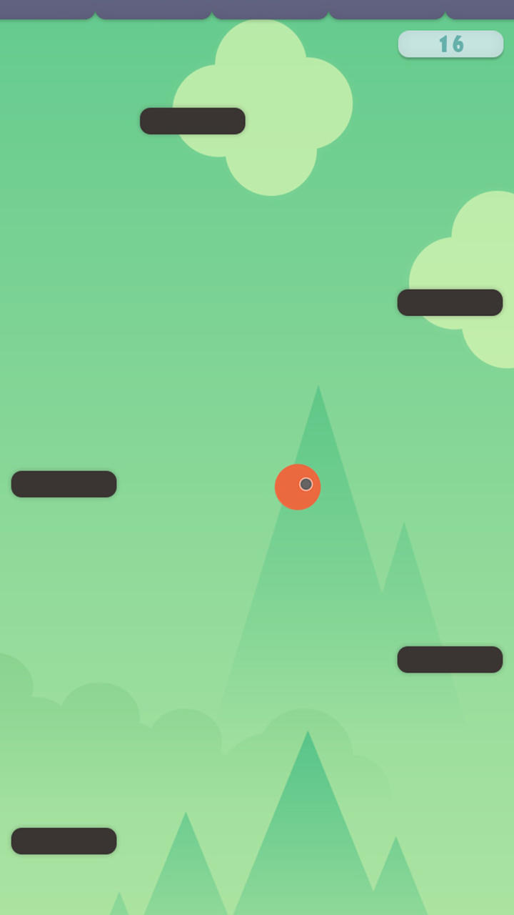 小球向下100层 Game Screenshot