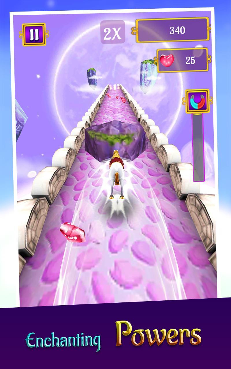 🦄 My little unicorn runner 3D Game Screenshot