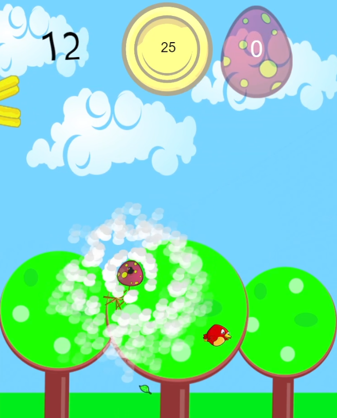 Cuplikan Layar Game 2D Bird Simulator