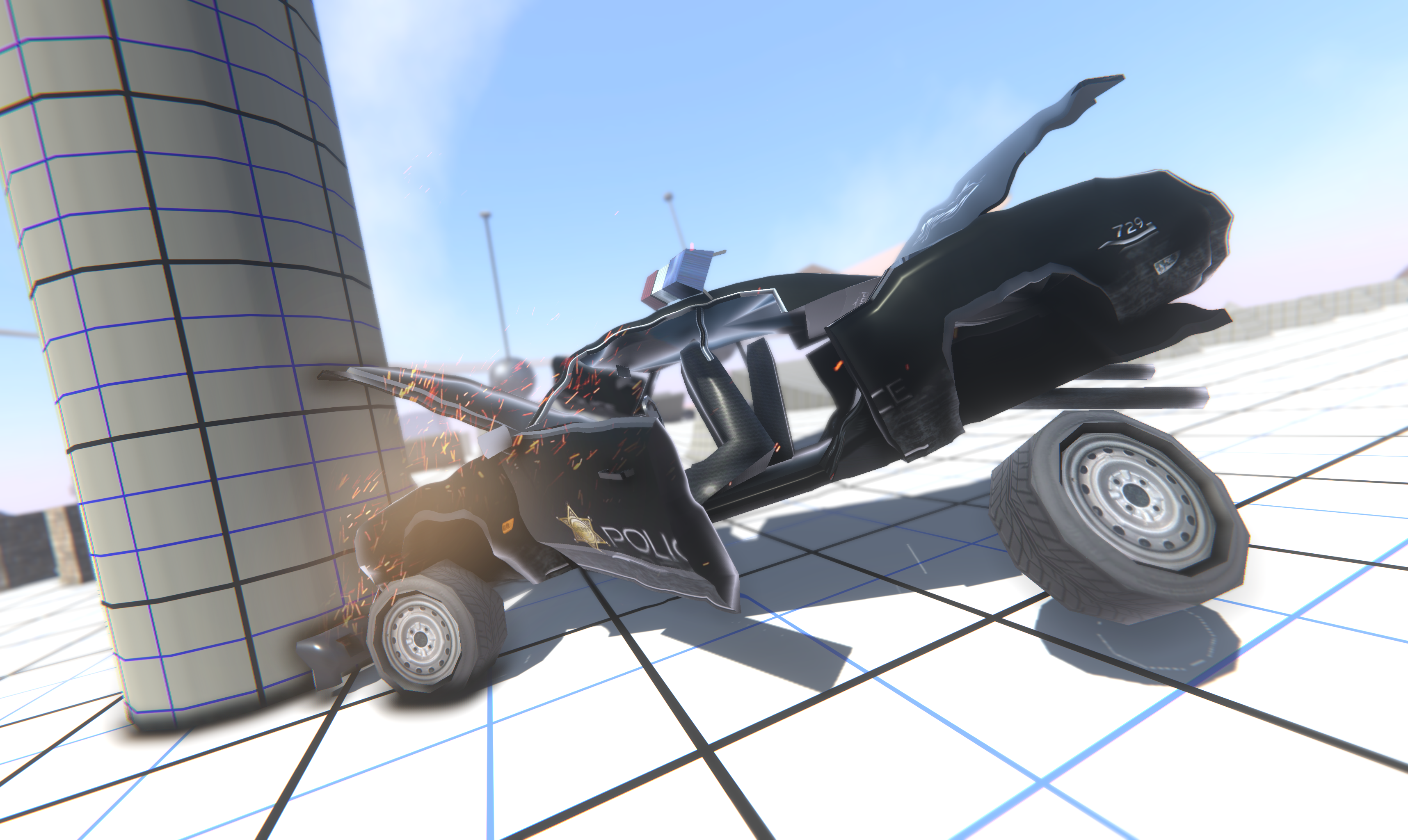 Smash Car Game Screenshot