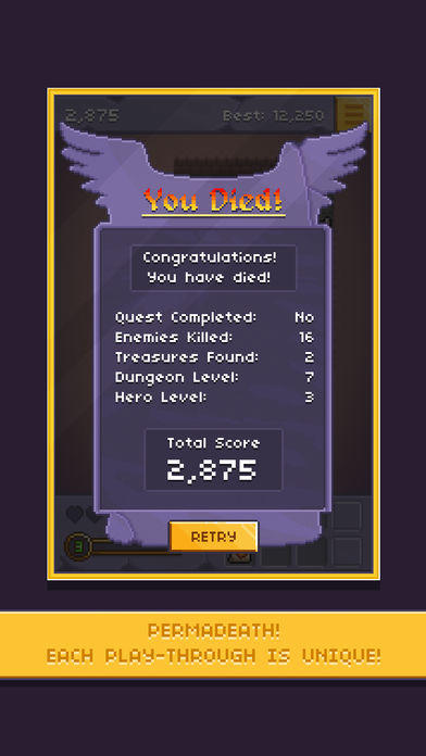 Tiny Rogue Game Screenshot