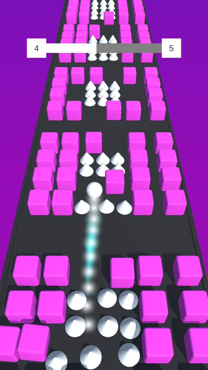 Color Escape Bump : 3D Games Game Screenshot