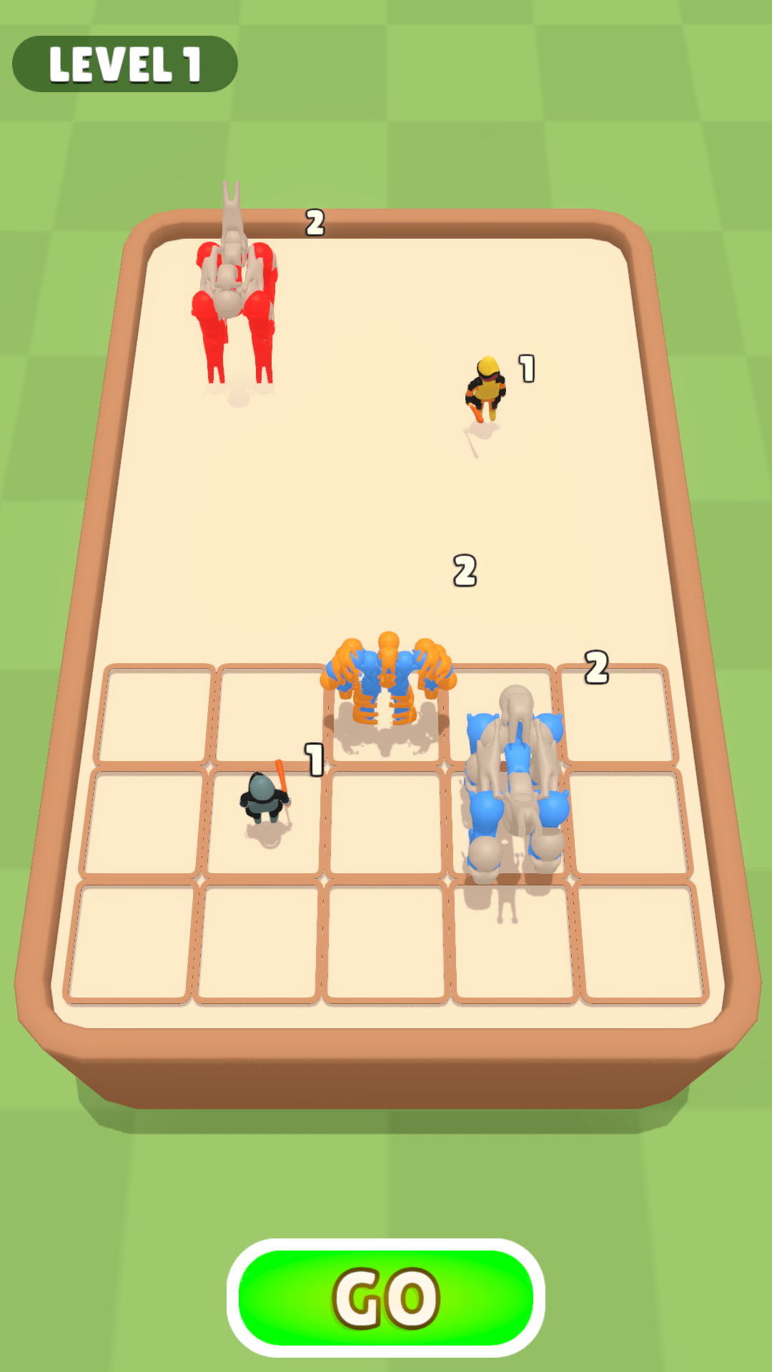 Human Merge Game Screenshot