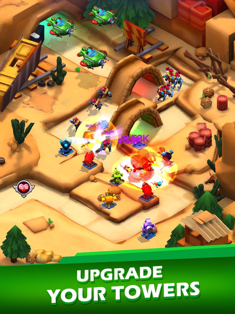 Screenshot of Zombie Defense : Idle Game