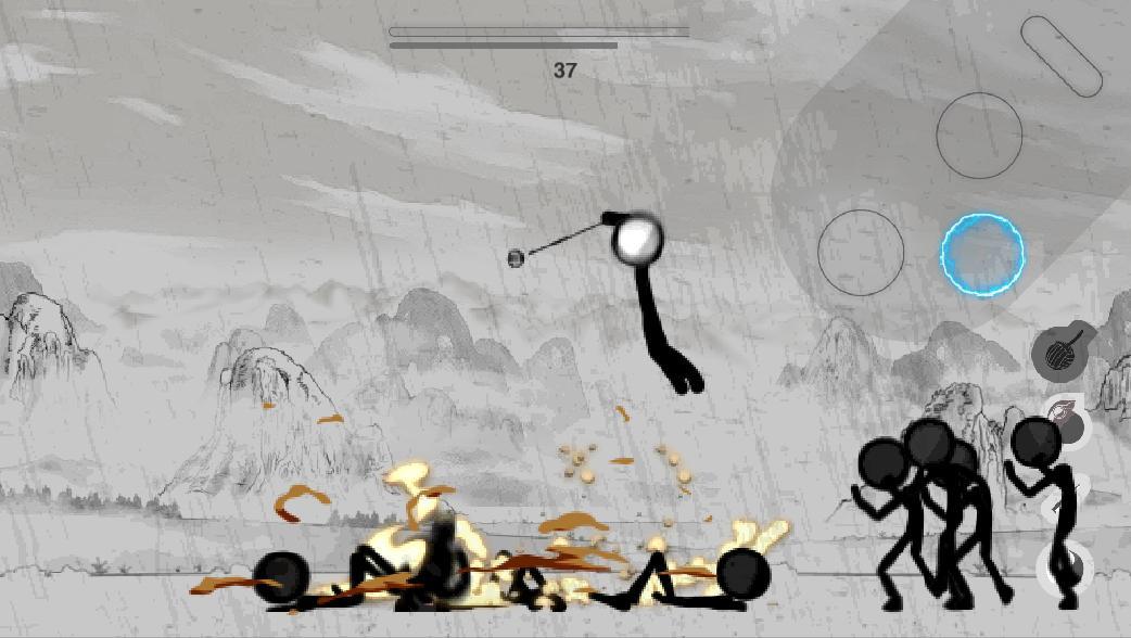 One Stickman Army screenshot game